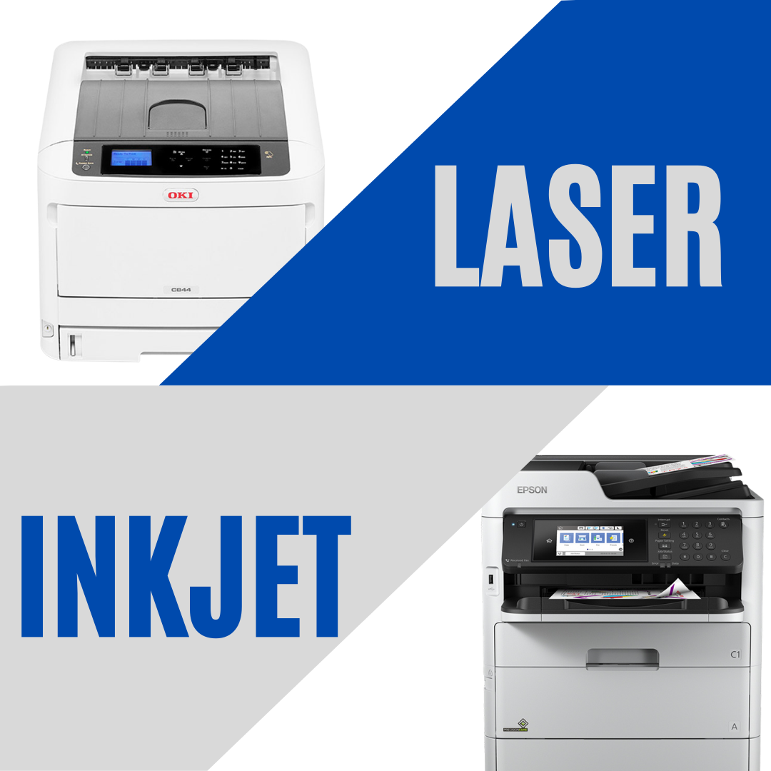 Laser vs InkJet - Original